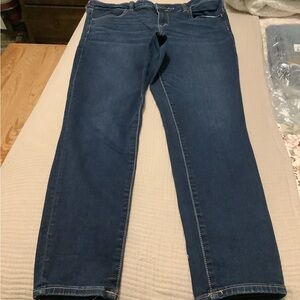 American Eagle Outfitters Blue Jeggings with Classic Indigo Hue